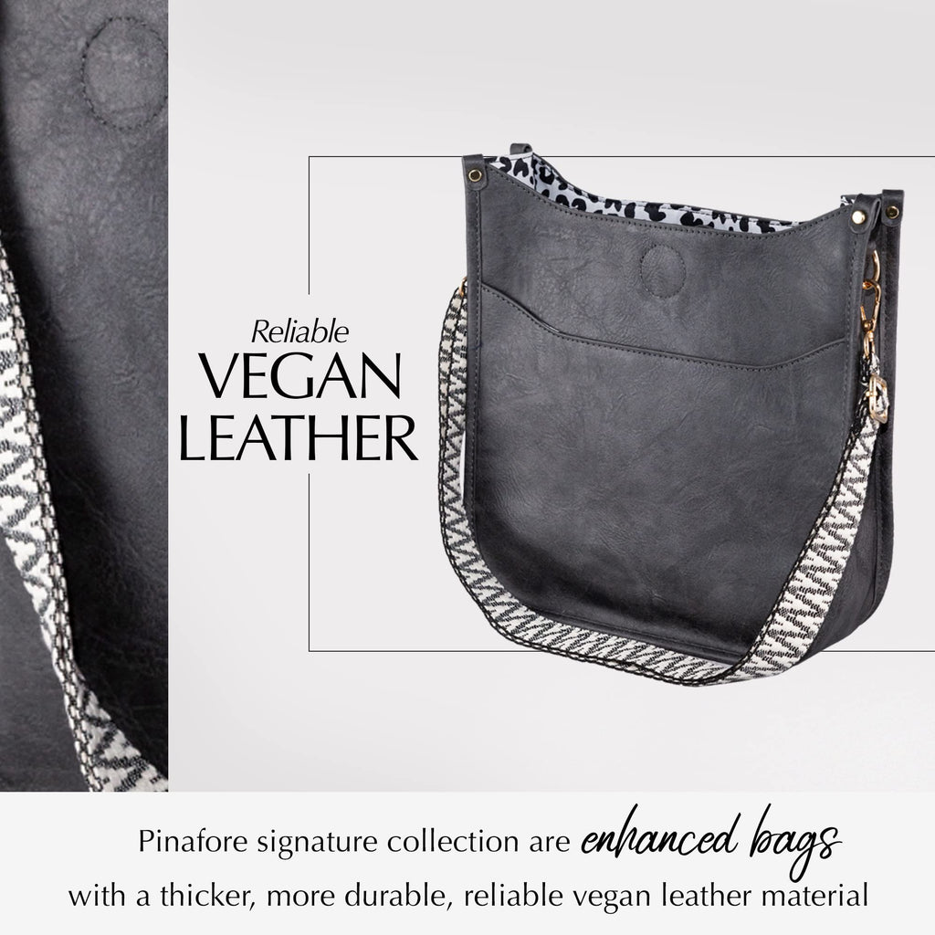 Buy 1, Get 1 FREE Vegan Leather Crossbody Bag w/ Interchangeable Strap — 7 Colors — Buy 1, Get 1 FREE
