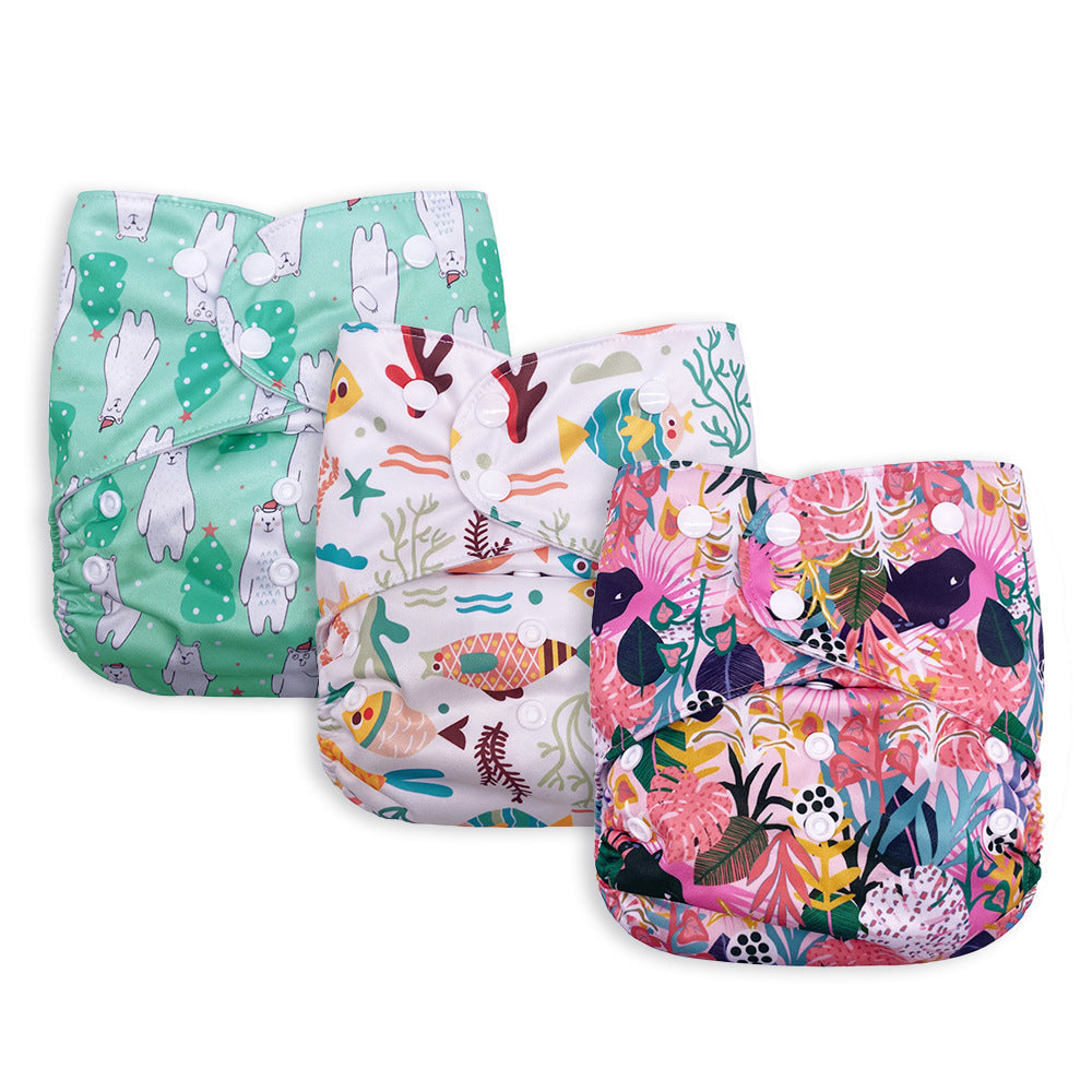 Plus-size Baby Diapers Waterproof And Breathable