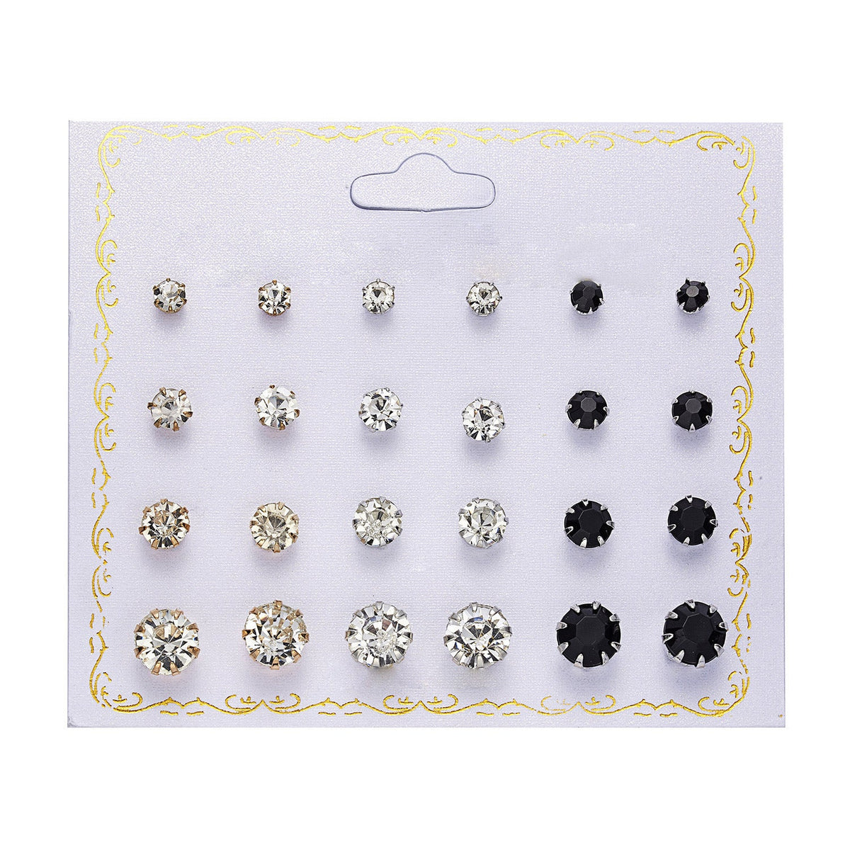 Twisted Sisters Everyday Sparkle Stud Earrings
