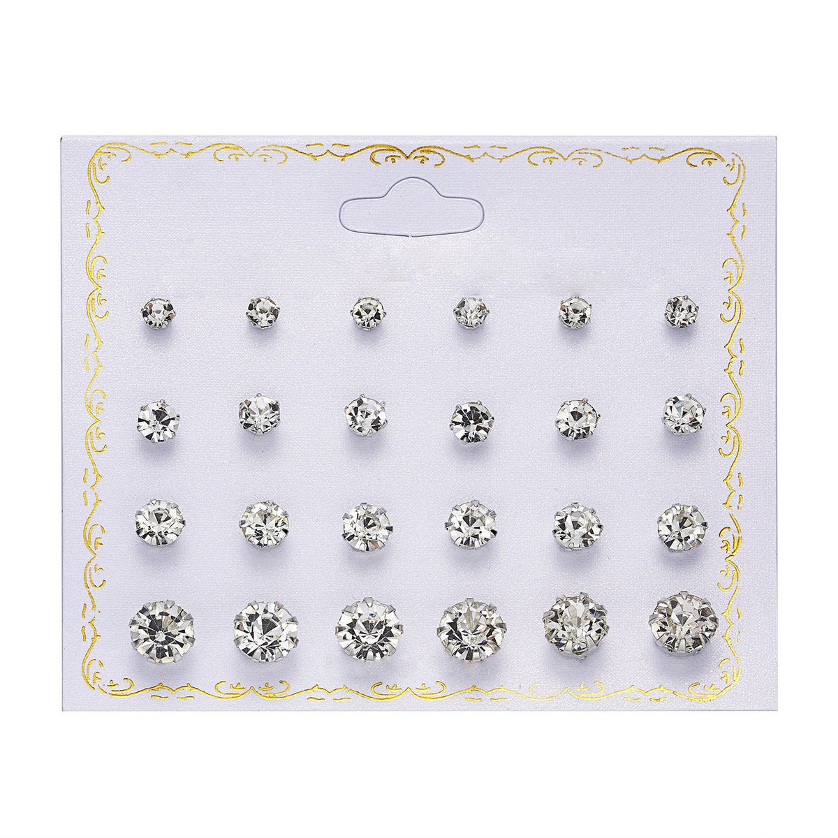 Twisted Sisters Everyday Sparkle Stud Earrings