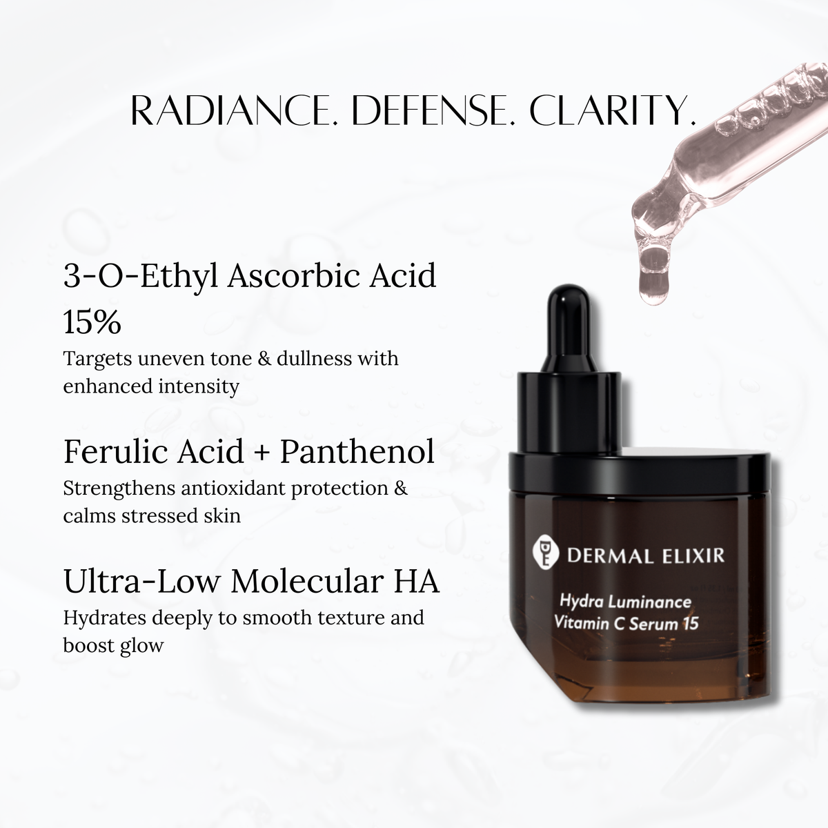 Hydra Luminance Vitamin C Serum 15 with Ferulic