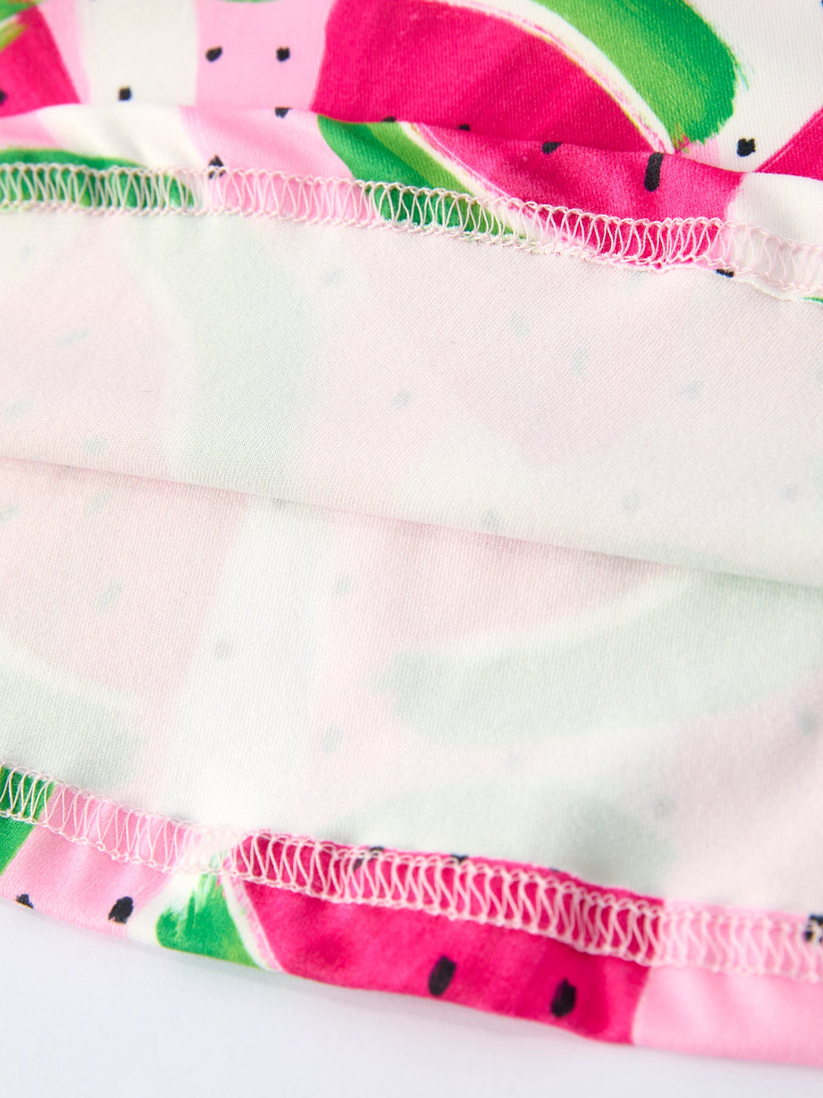 Summer Watermelon Pattern Girls Dress