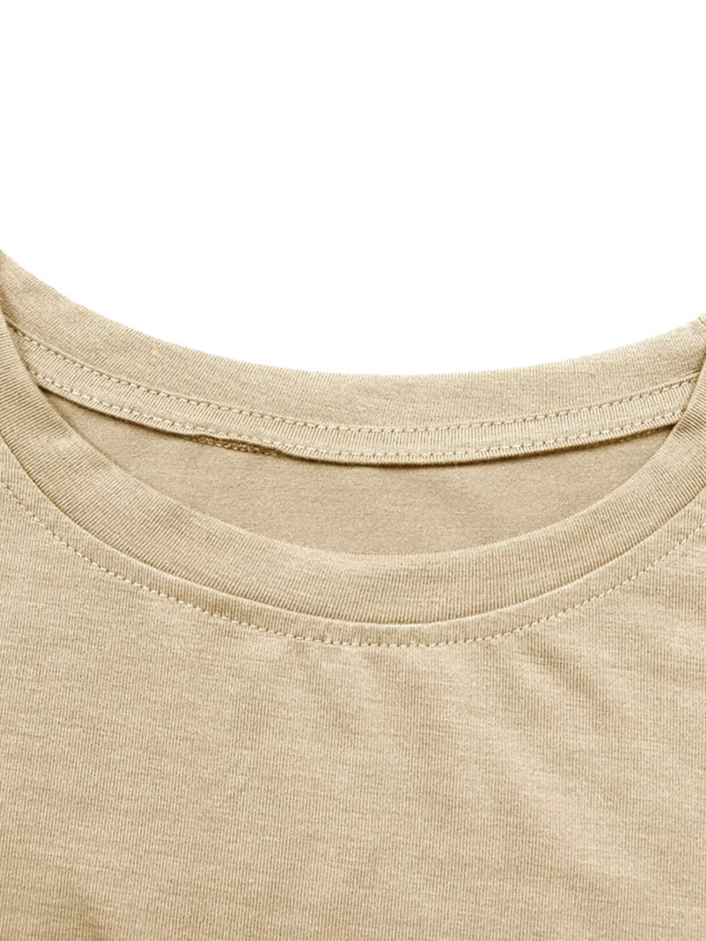 Oversized Solid Color Casual T-Shirt