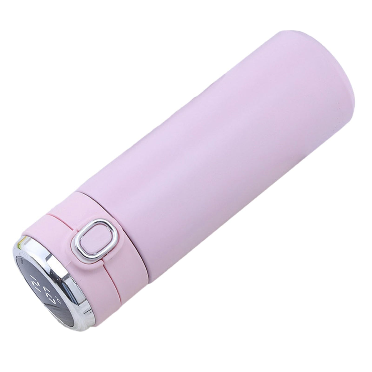 Intelligent Temperature Measurement And Bouncing Insulation Cup, Outdoor Leisure And Casual Business Gift Cup-Pink-300ml