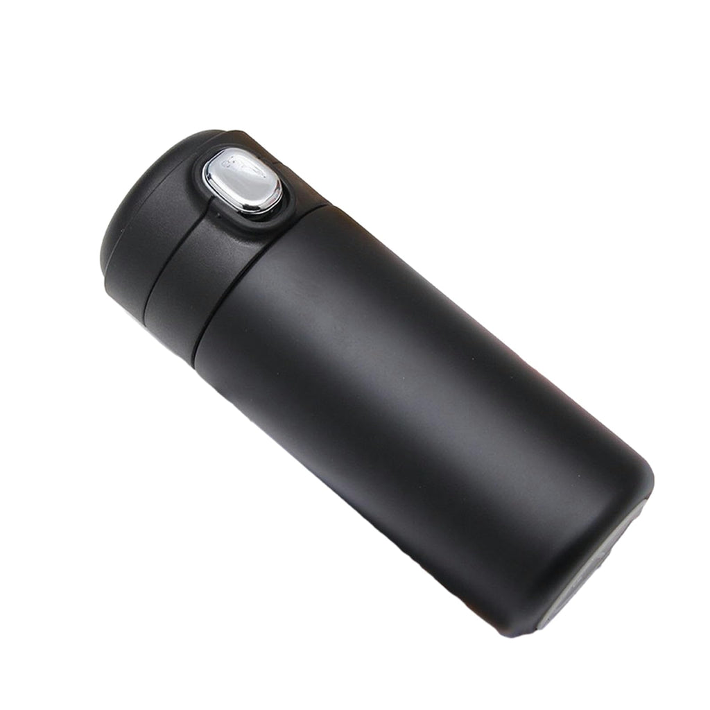 Intelligent Temperature Measurement And Bouncing Insulation Cup, Outdoor Leisure And Casual Business Gift Cup-Pink-300ml