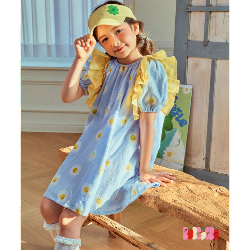 Cartoon Girl's Clothing Suit