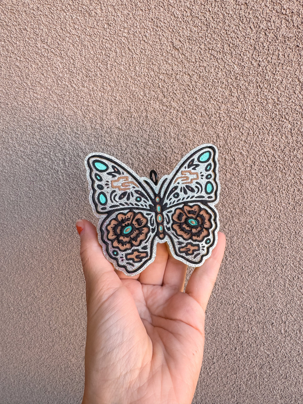 Tooled Butterfly Freshie
