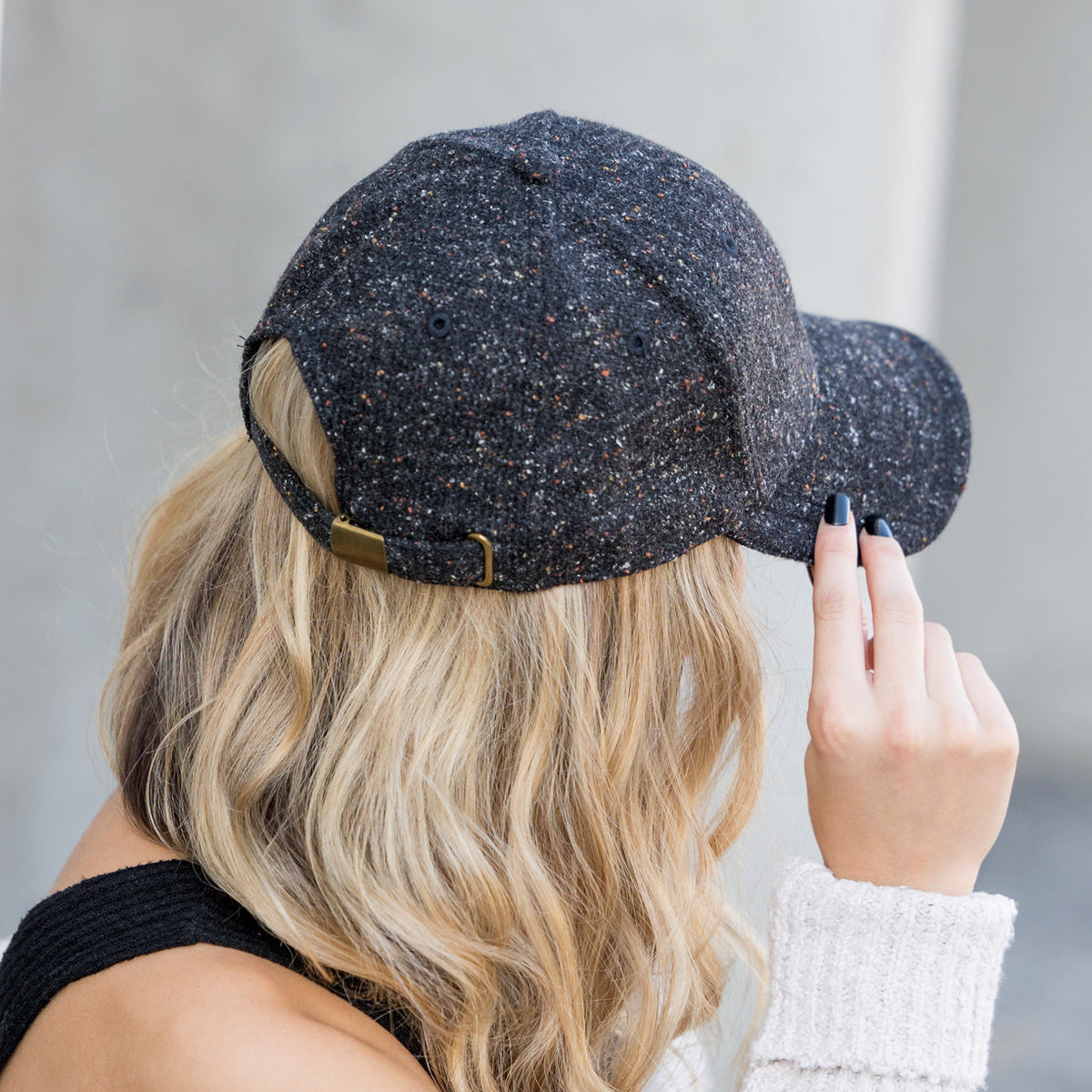 Autumn Tweed Ball Caps