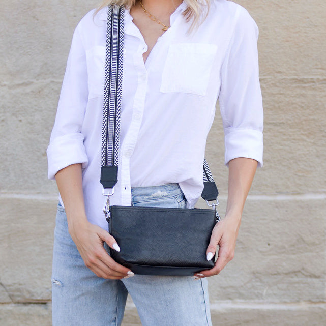 Aria Leather Compact Crossbody