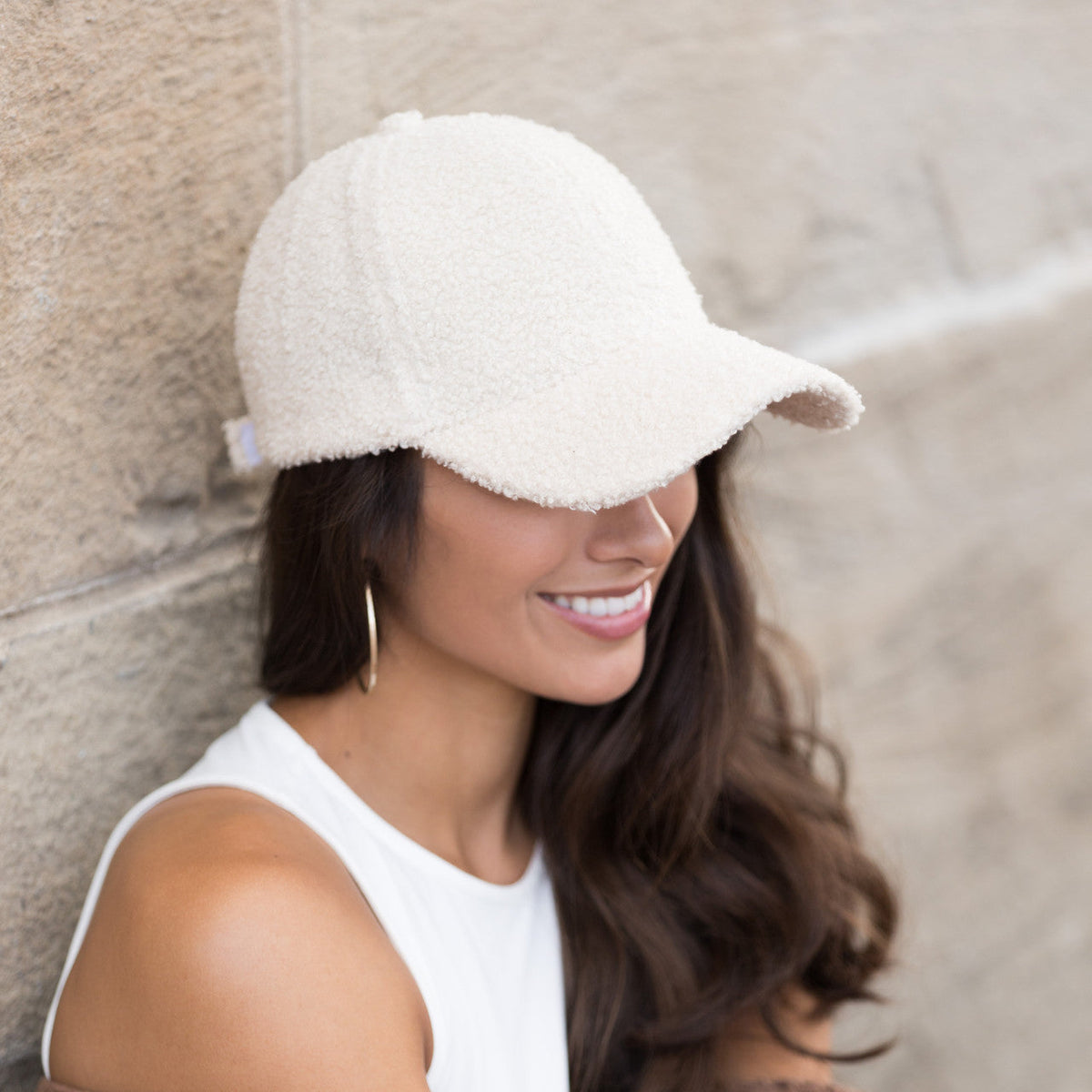 Boucle Sherpa Boyfriend Ball Cap