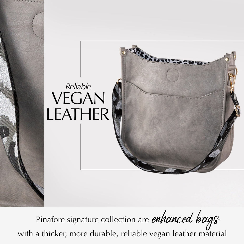 Buy 1, Get 1 FREE Vegan Leather Crossbody Bag w/ Interchangeable Strap — 7 Colors — Buy 1, Get 1 FREE