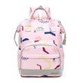 Multi-compartment Mummy Bag Large Capacity Portable Backpack Baby Diaper Bag