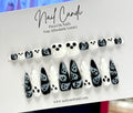 MP44 - Handmade Gel Mani & Pedi Set- GLOW IN THE DARK