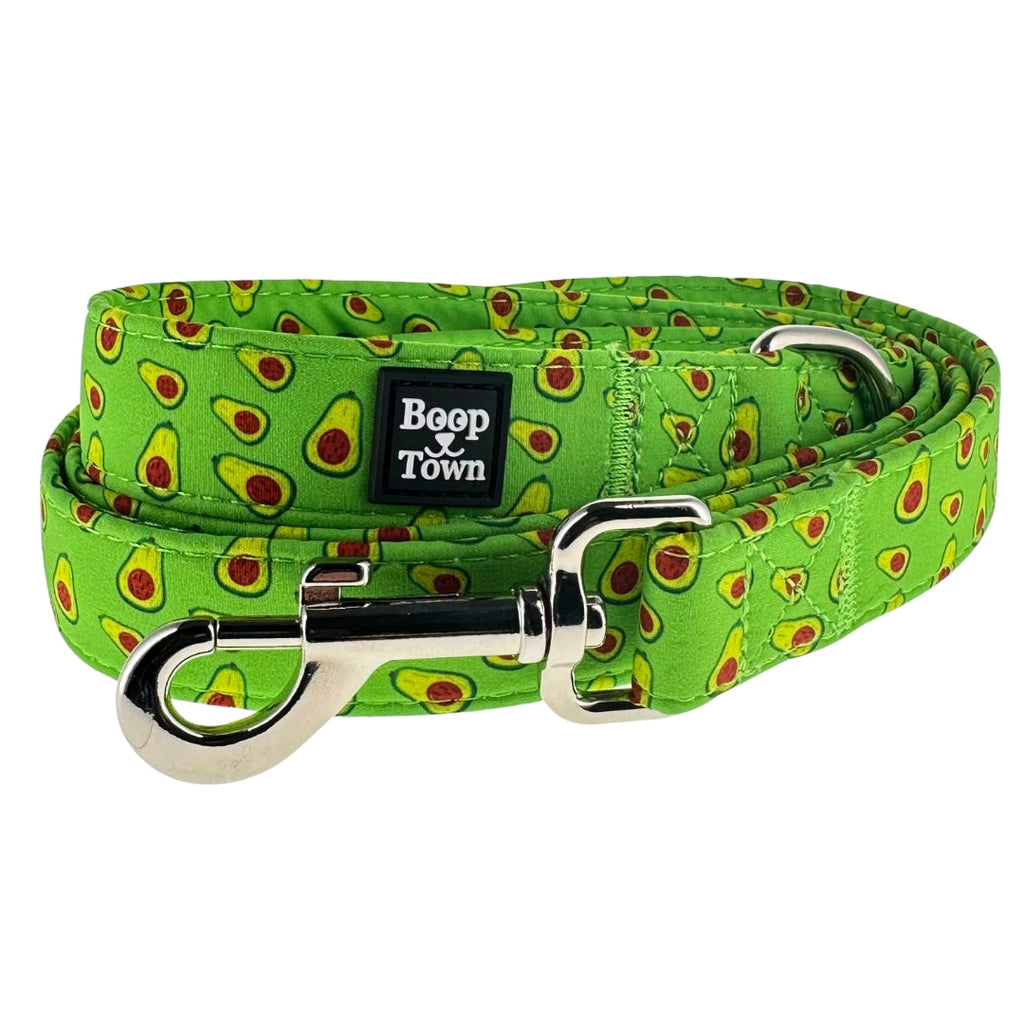 Boop Town 5ft Soft Cotton Dog Leashes with Metal Hardware