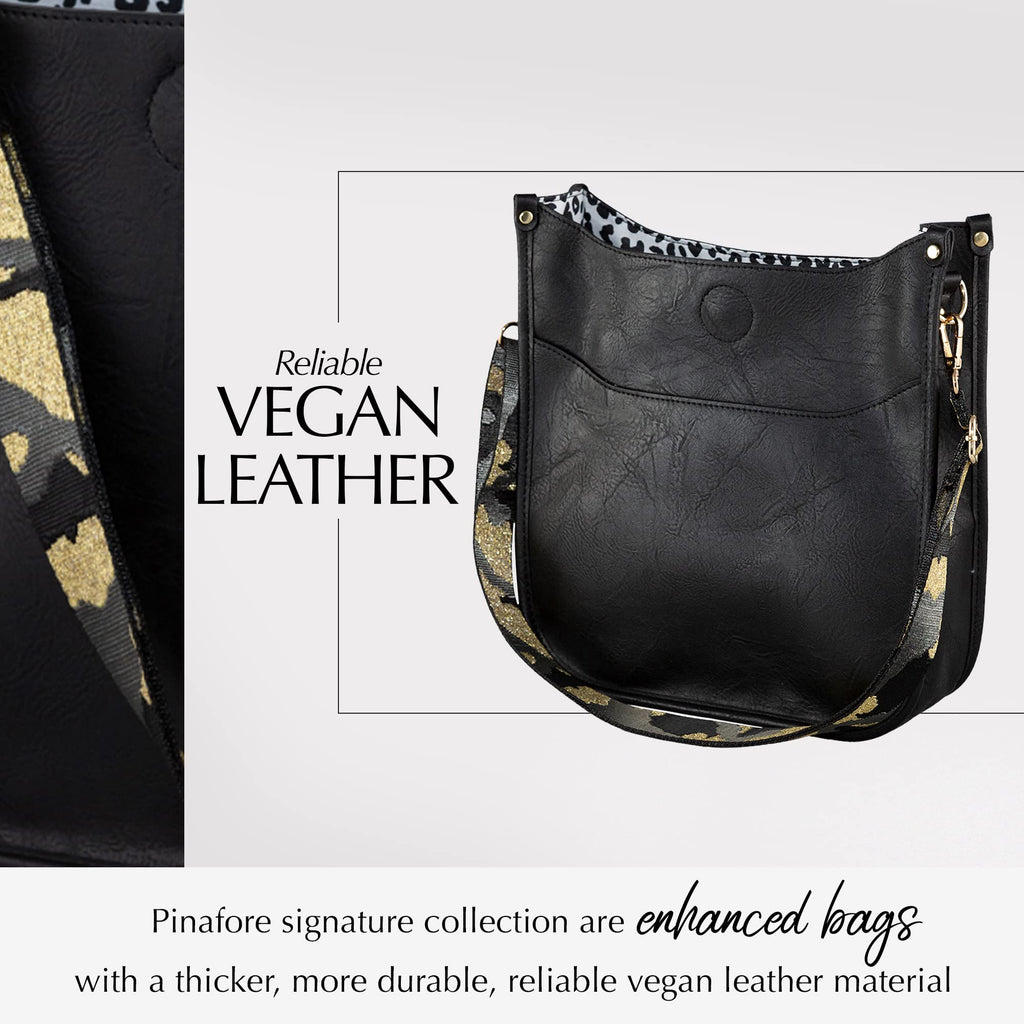 Buy 1, Get 1 FREE Vegan Leather Crossbody Bag w/ Interchangeable Strap — 7 Colors — Buy 1, Get 1 FREE