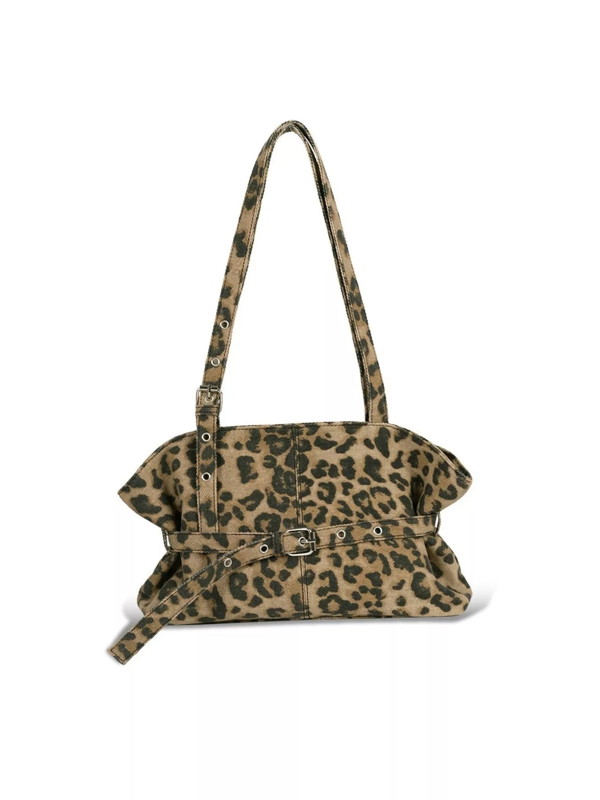 Leopard Adjustable Strap Handbag
