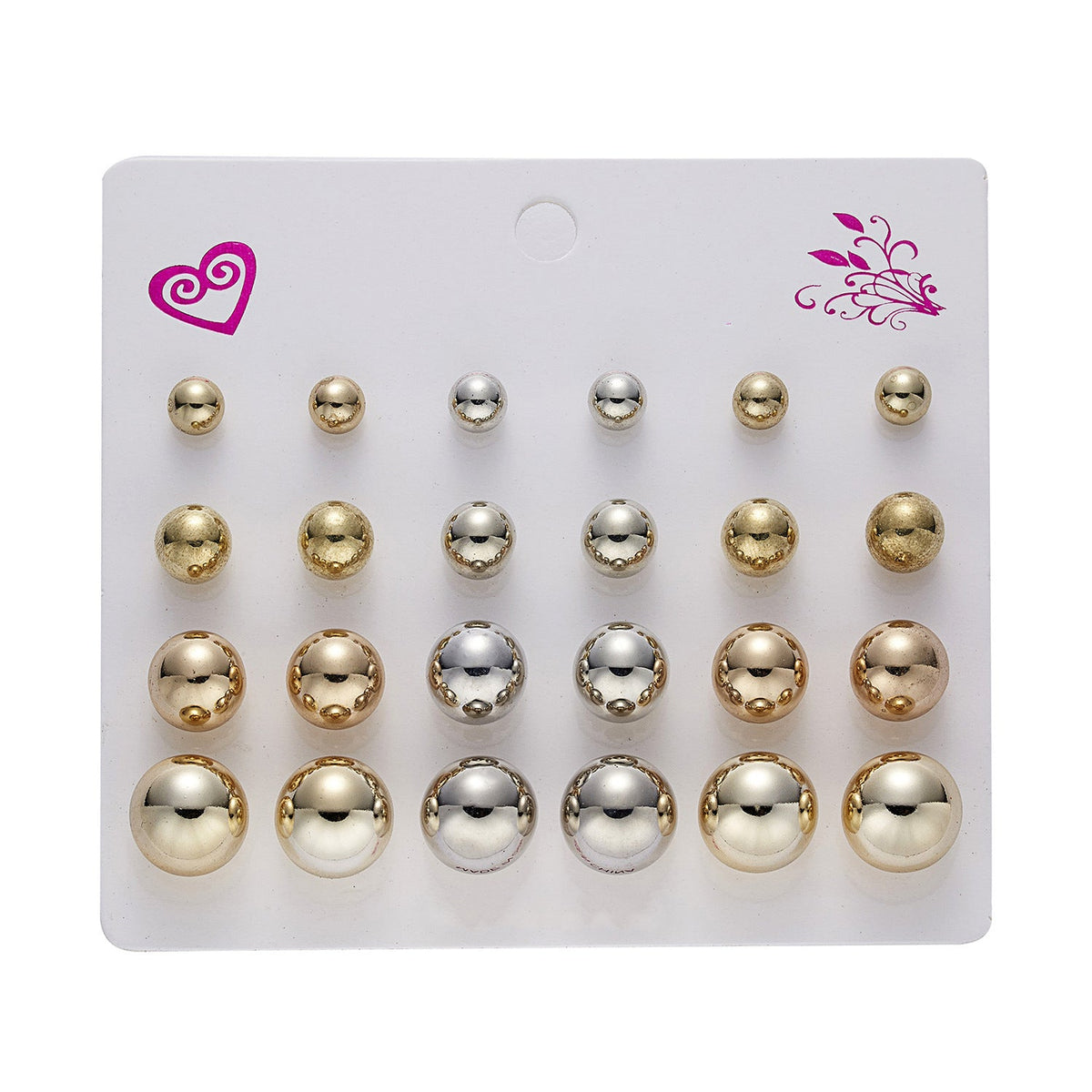 Twisted Sisters Everyday Sparkle Stud Earrings