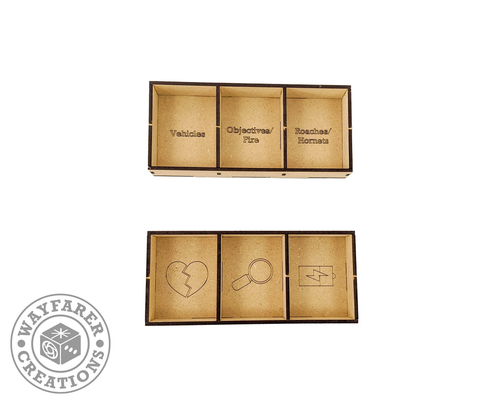 Aftermath Board Game Organizer Insert