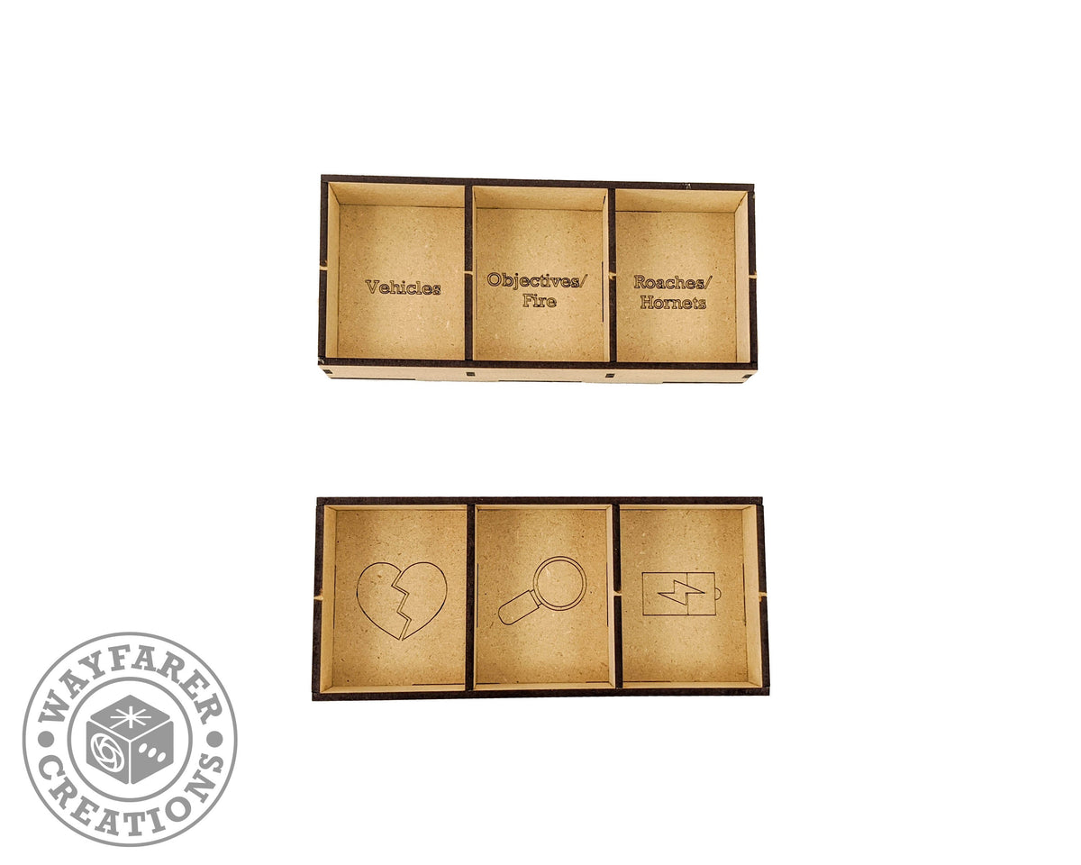 Aftermath Board Game Organizer Insert