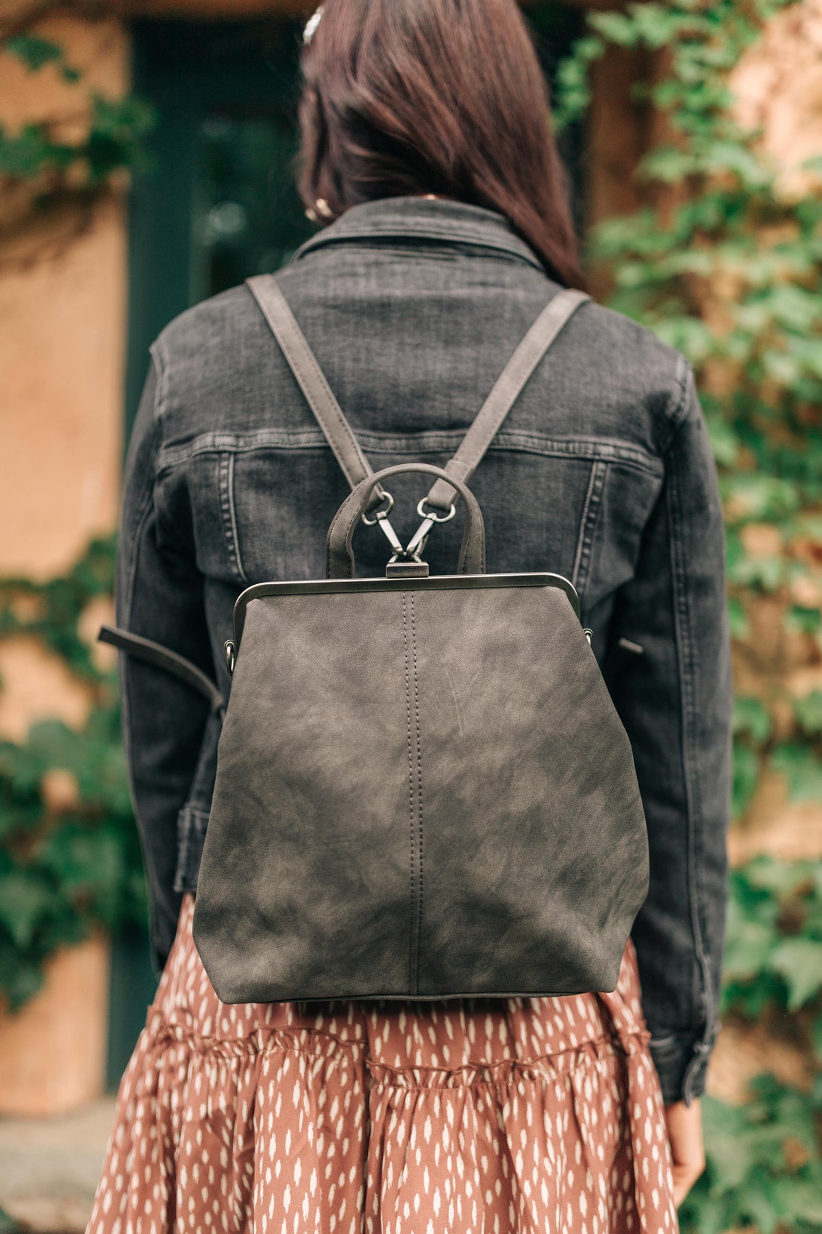 Bridget Backpack in Charcoal