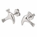 Mechanic Hammer Tool Stud Earrings – Stainless Steel