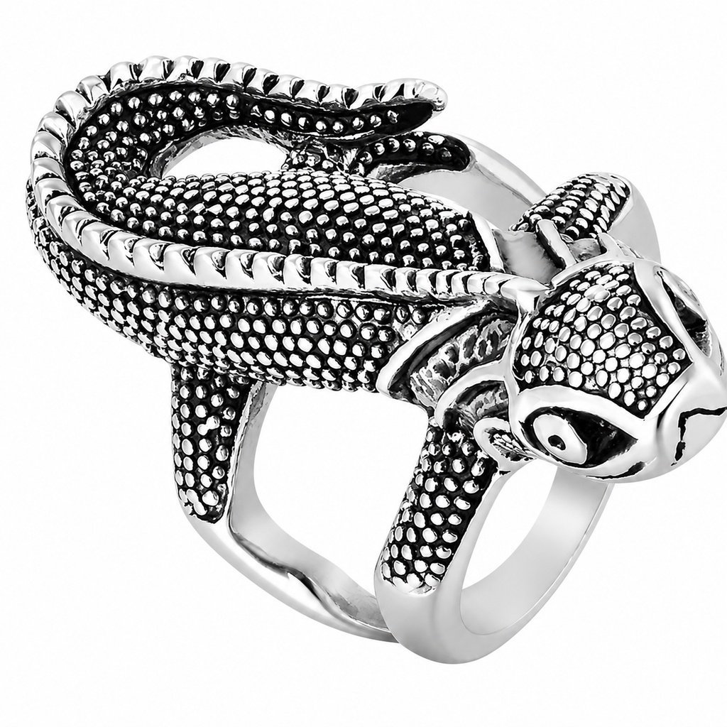 Lizard Gecko Animal Ring – Stainless Steel