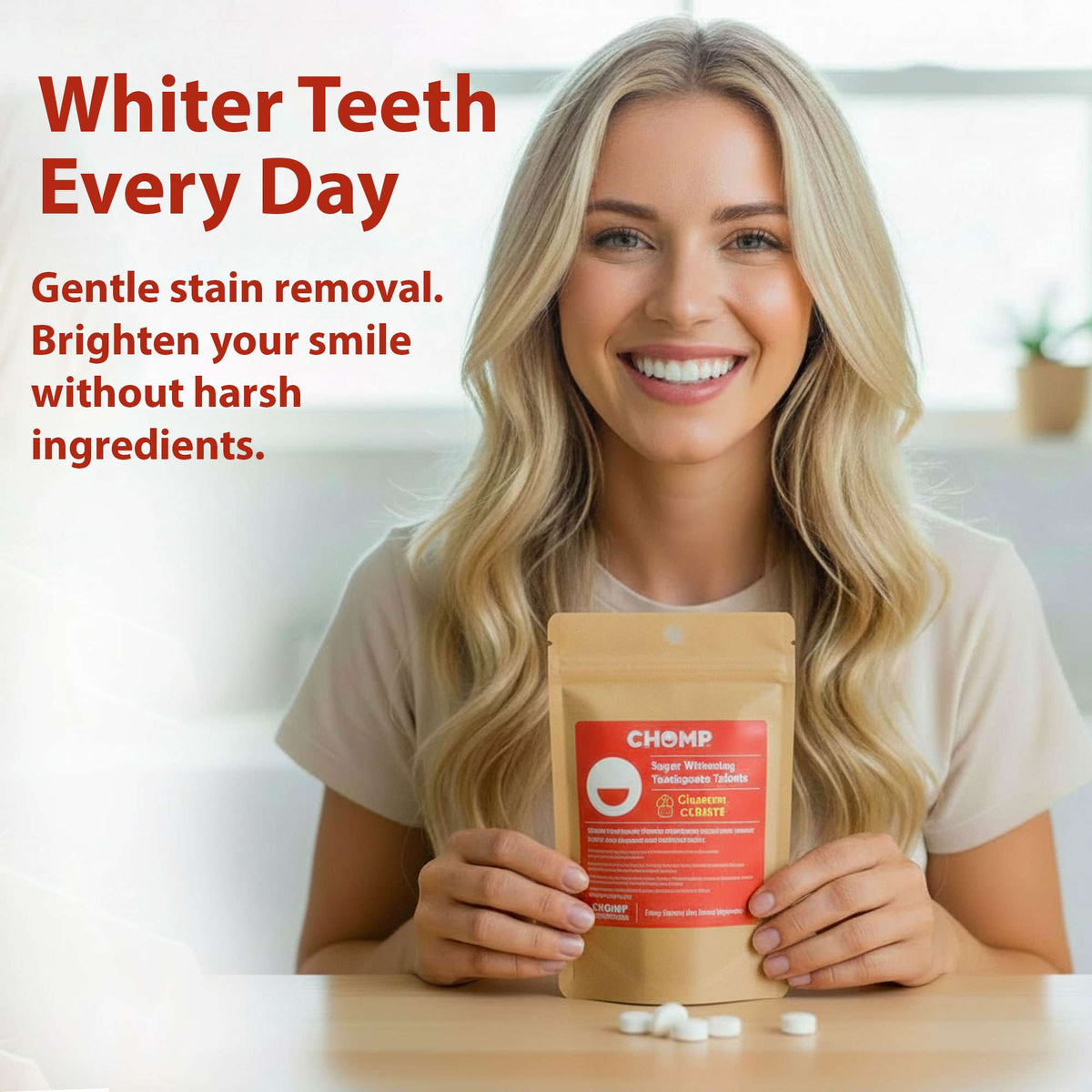 Super Whitening Cinnamon Toothpaste 60 Tablet Refill