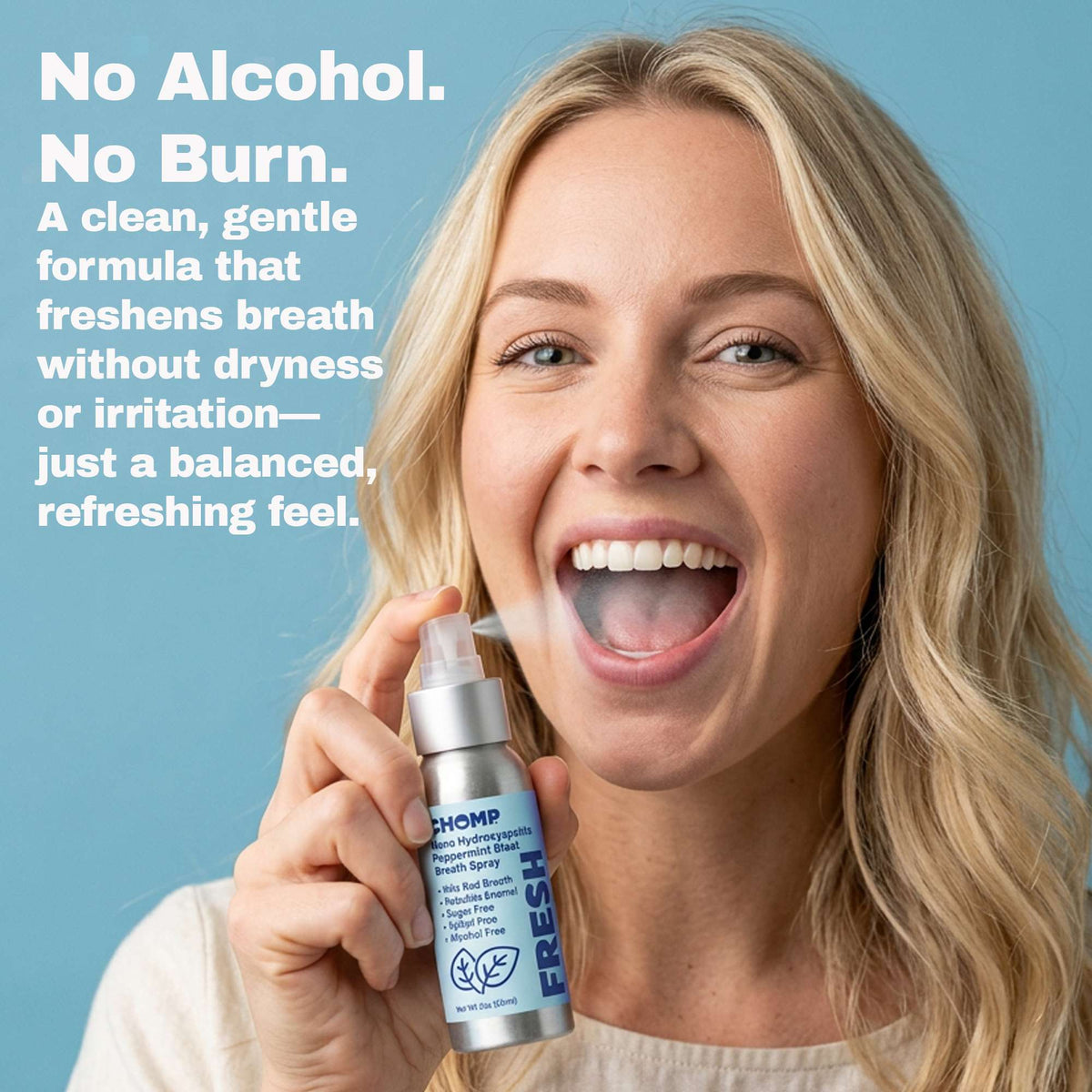 FRESH! Nano Hydroxyapatite Peppermint Chill Breath Spray