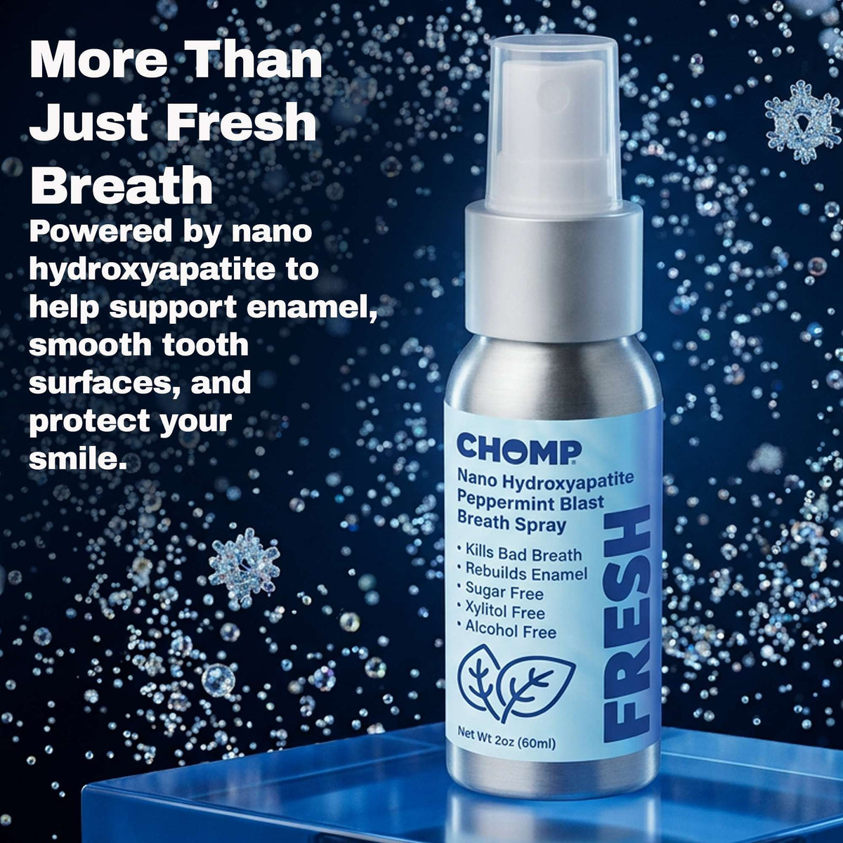 FRESH! Nano Hydroxyapatite Peppermint Chill Breath Spray