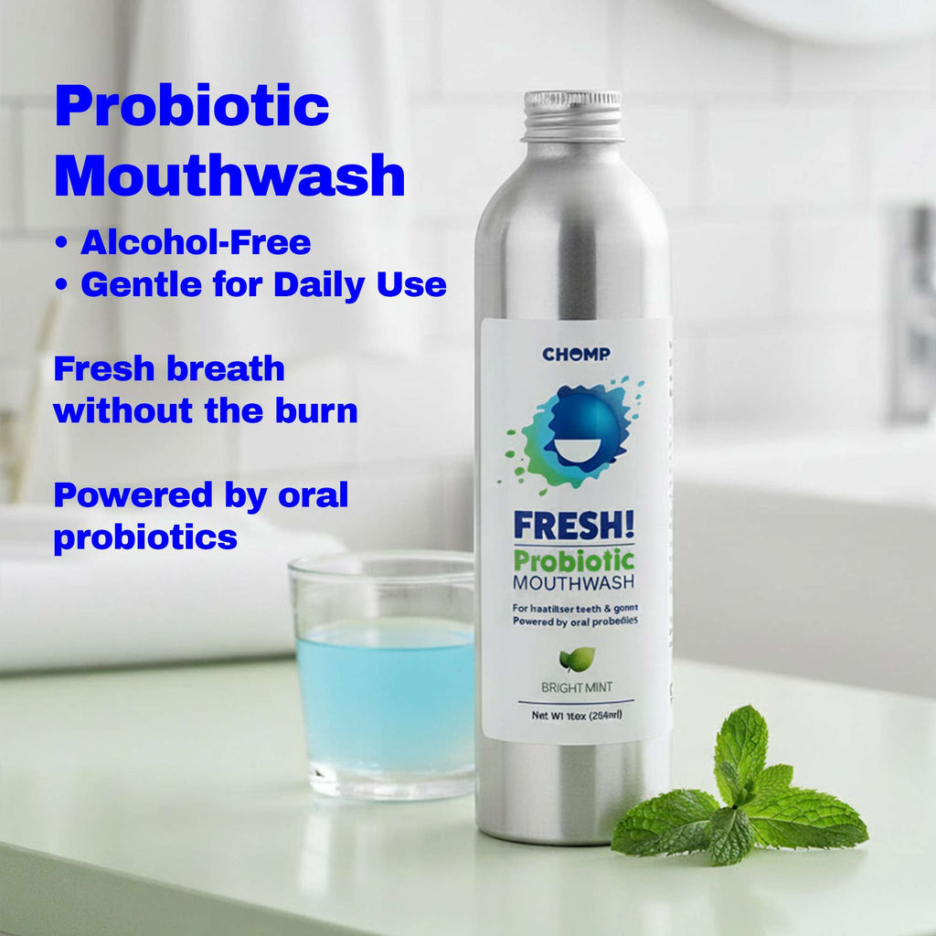 FRESH! Probiotic Bright Mint Mouthwash