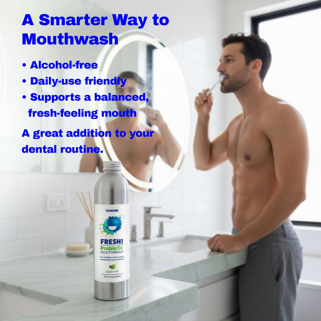 FRESH! Probiotic Bright Mint Mouthwash