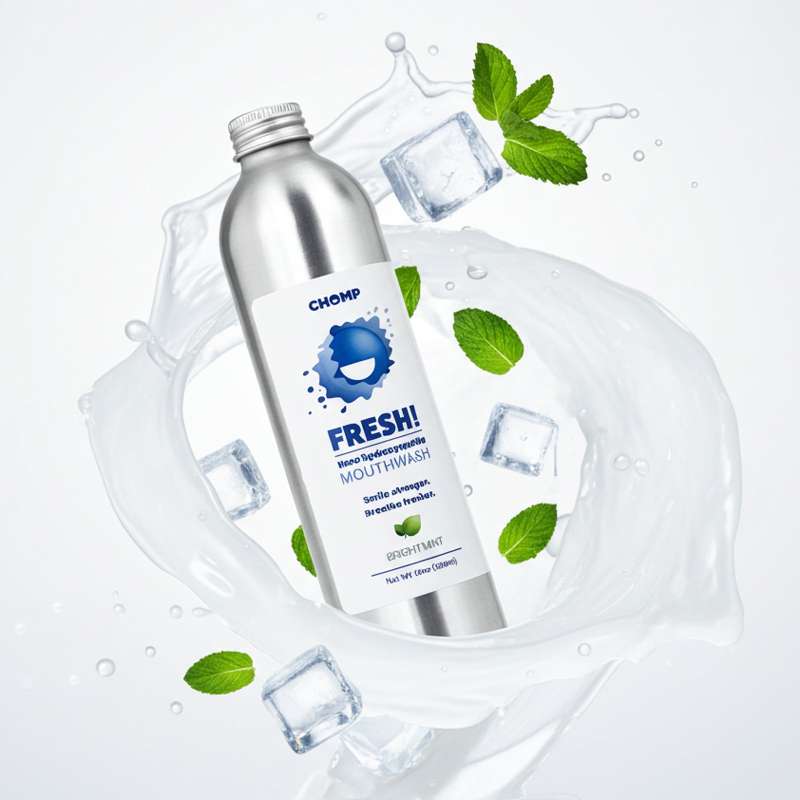 FRESH! Nano Hydroxyapatite Bright Mint Mouthwash