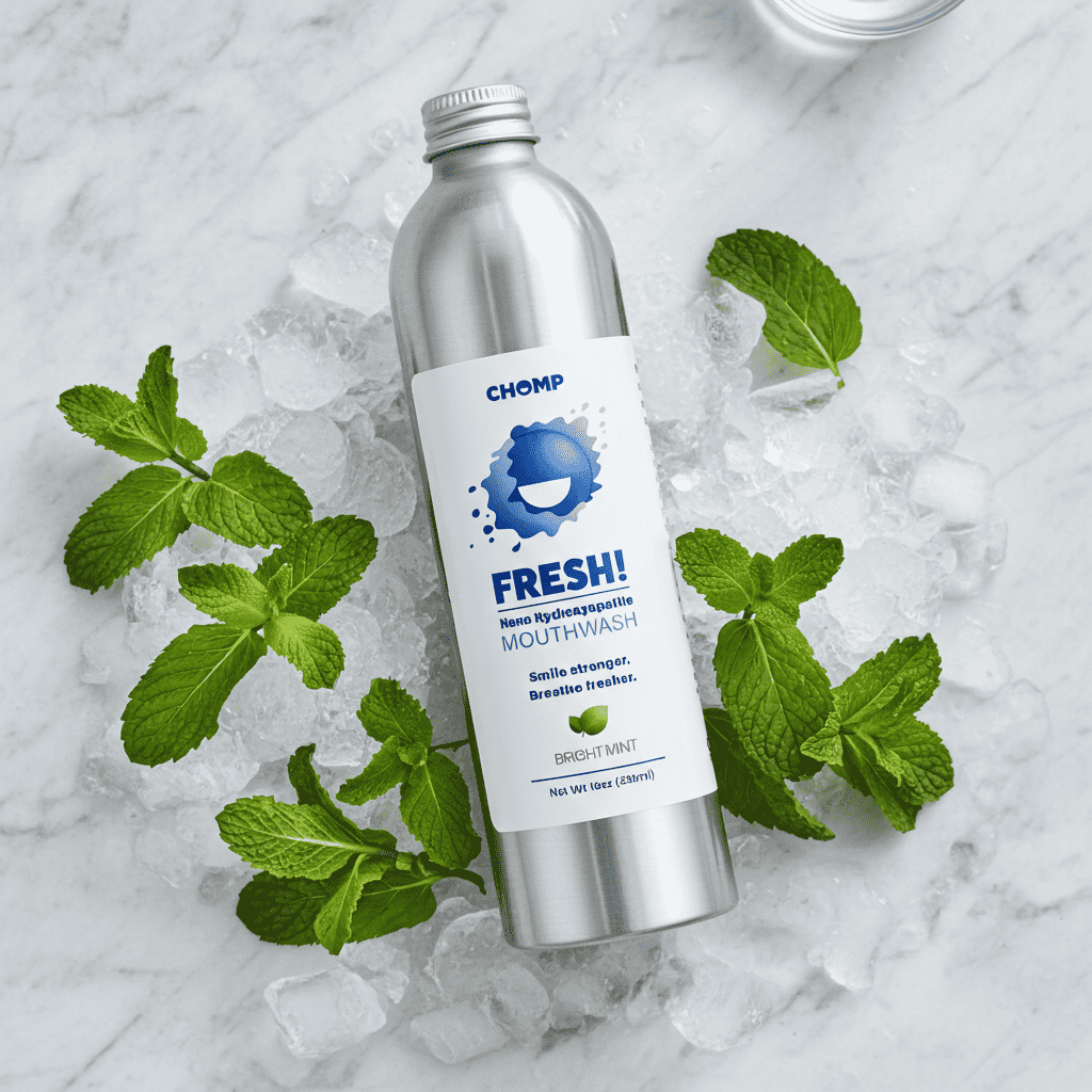 FRESH! Nano Hydroxyapatite Bright Mint Mouthwash