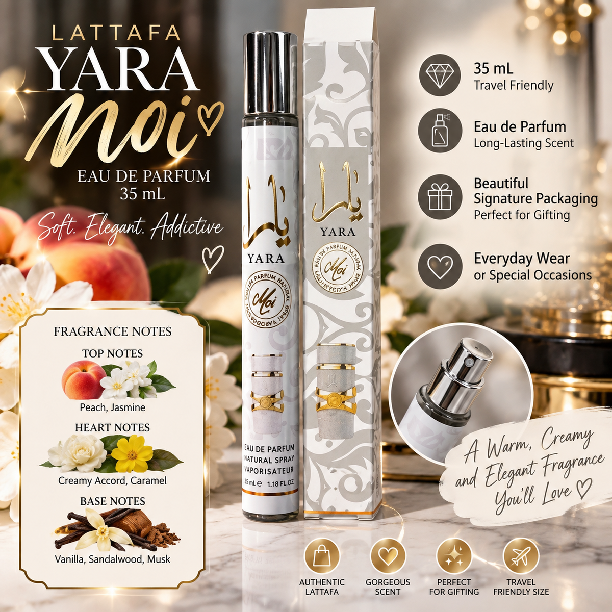 ✨ Lattafa Yara Moi Eau de Parfum – 35 mL ✨