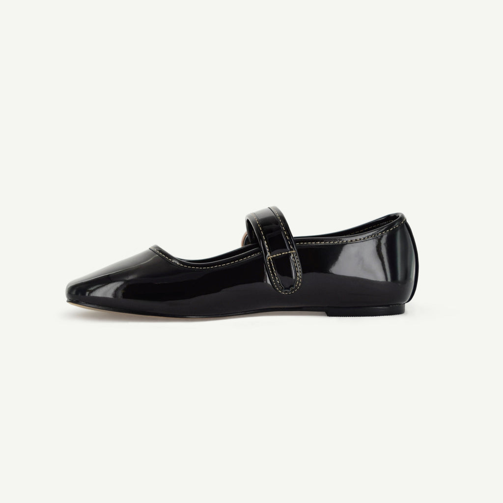 MARIANA: FLAT MARY JANE - BLACK