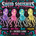 SQUID MALTOSE-FILLED SQUISHY | CHOOSE YOUR COLOR