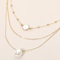 Pearl Accent Layered Necklace