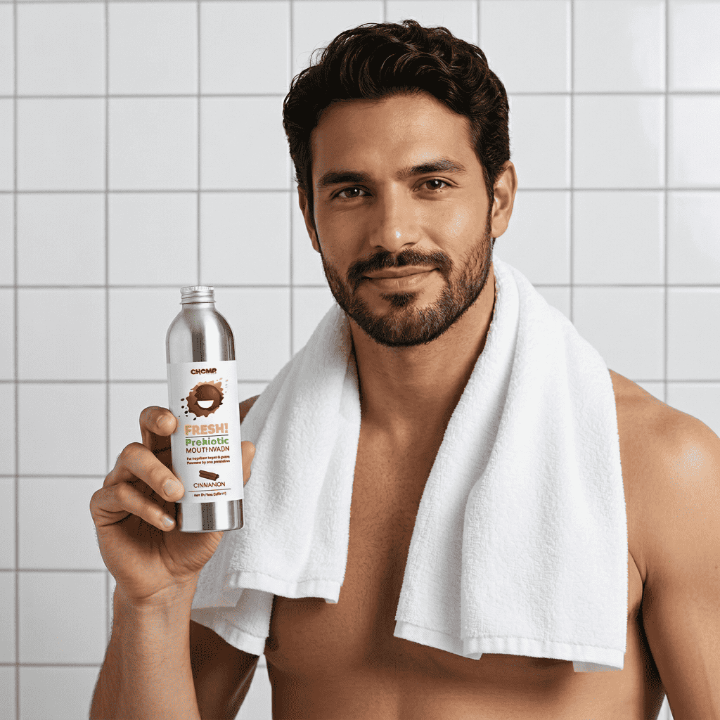 FRESH! Probiotic Cinnamon Mouthwash