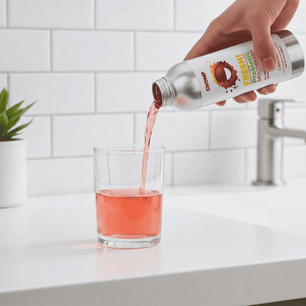 FRESH! Probiotic Cinnamon Mouthwash