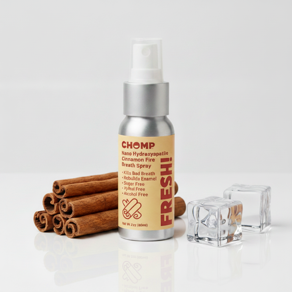 FRESH! Nano Hydroxyapatite Cinnamon Fire Breath Spray