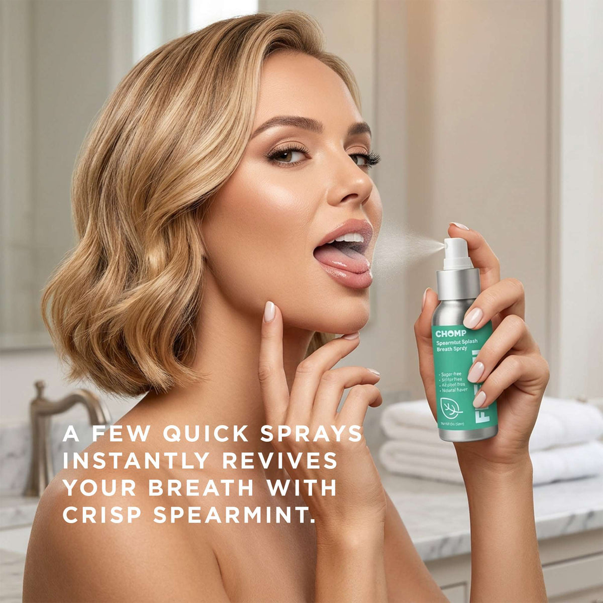 FRESH! Spearmint Splash Breath Spray
