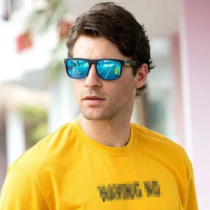 Fashion Polarized Sunglasses Mens Luxury Brand Designer Retro Outdoor Driving Sunglasses Mens Goggles Riding Glasses Cycling