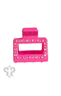 Rectangle hair clip with hand-set crystals from Swarovski®- LC