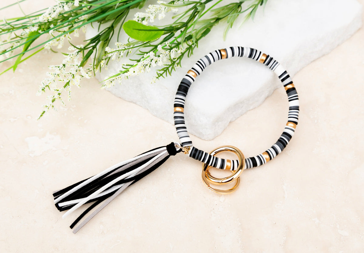 Boho Key Ring Bracelet