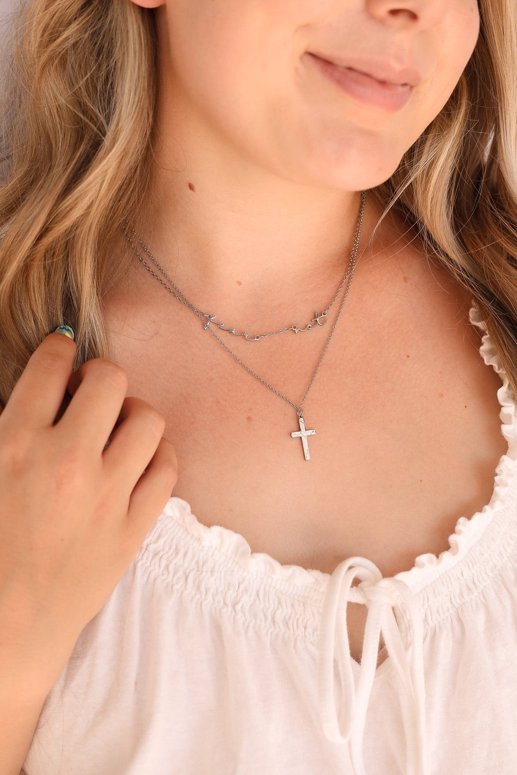 Ivy Cross Necklace