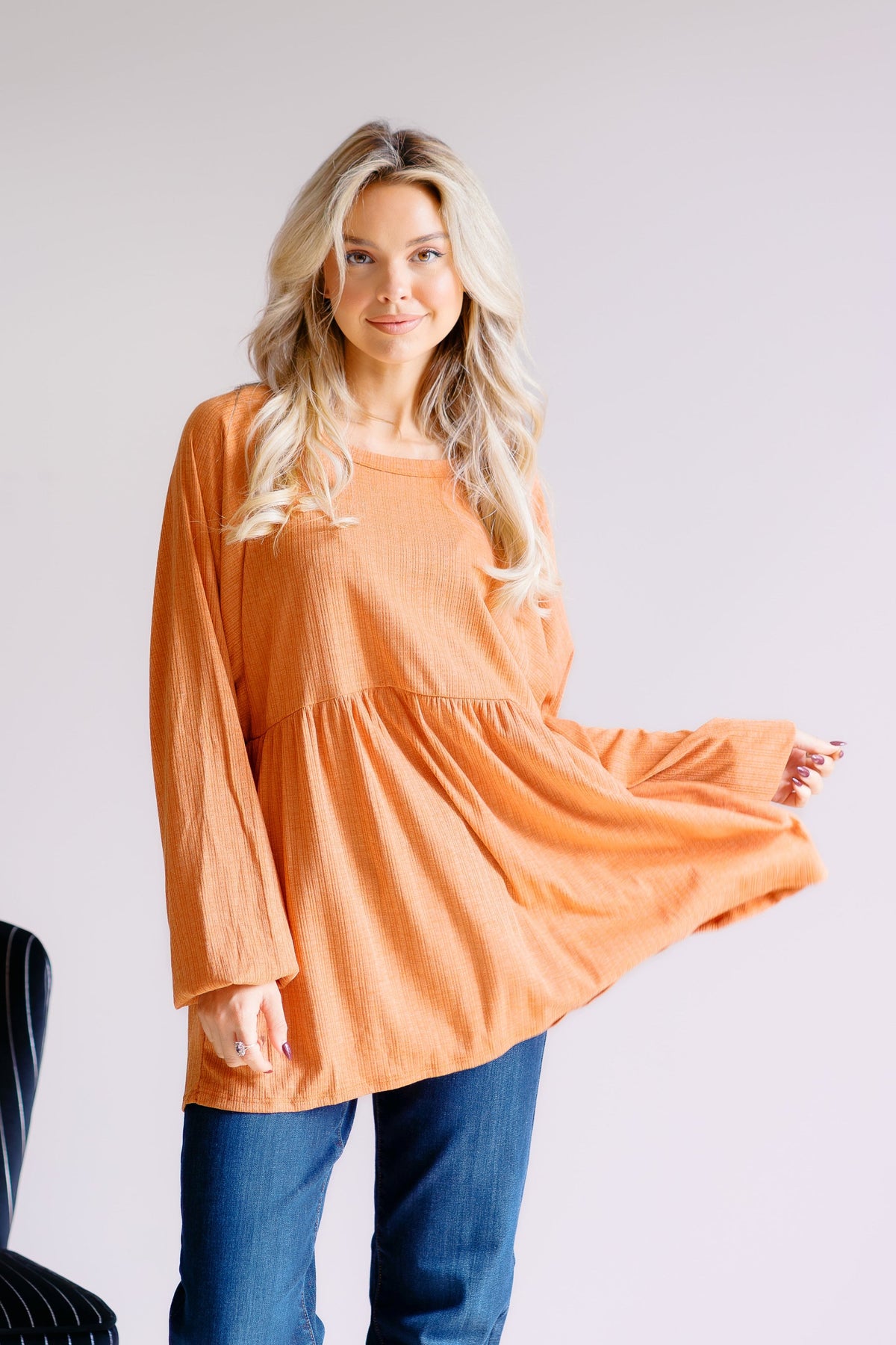 Pumpkin Charm Peplum