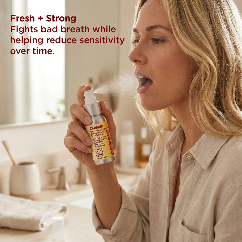FRESH! Nano Hydroxyapatite Cinnamon Fire Breath Spray