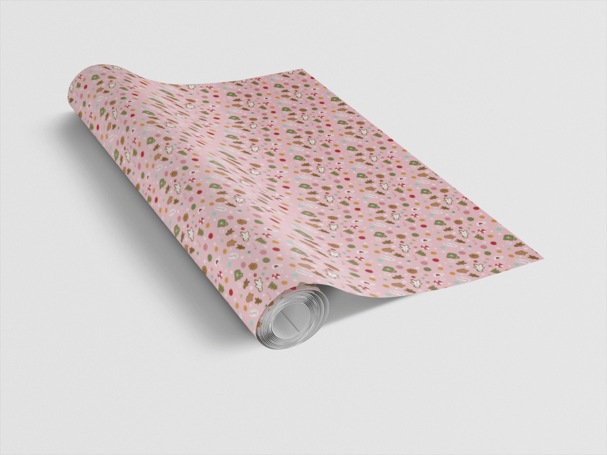 Xmas Sweets Wrapping Paper | Michelle Gilsey | Artist Corner