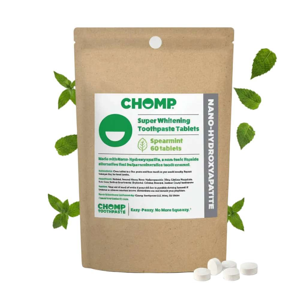 Super Whitening Spearmint NHAP Toothpaste 60 Tablet Refill