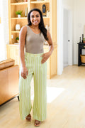Never Underrated Striped Wide Leg Trousers